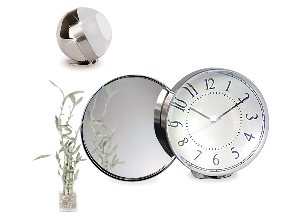 Mirror Table Clock